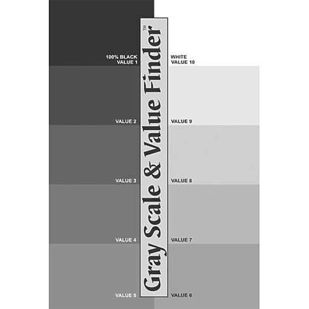 Paint Accessories, Art & School, Gray Scale, Value Finder, 6160